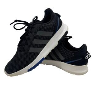 Adidas Cloudfoam Women's Sneakers Black Mesh Lightweight‎ Casual Size 6
